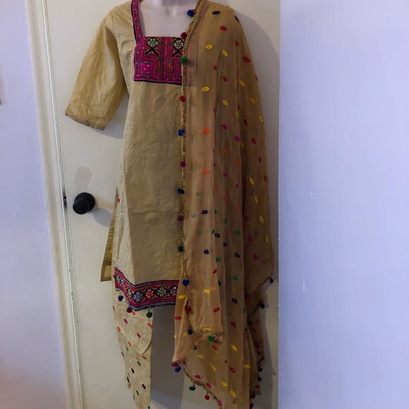 Salwar Kameez Dresses & Skirts - Indian stitched cotton salwar kameez